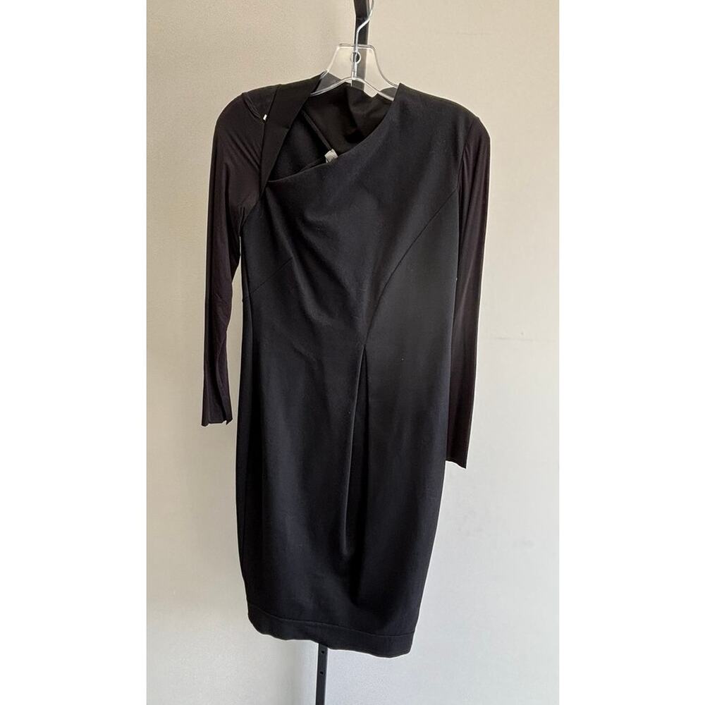 Max Mara Women's Black Long Sleeve Dress Size M #58546